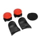 thumbnail image 4 of Tapa de tecla 5 en 1 para joystick, extensor de gatillo L2 R2 para mando de PS5, color rojo, 4 of 14