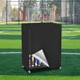 thumbnail image 1 of Funda protectora para estante de almacenamiento de pelotas, resistente al agua, color negro, fácil instalación, a prueba de polvo, organizador de, 1 of 8