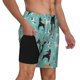 thumbnail image 2 of Fotbe Cute Dog Traje de Baño para Hombre – Shorts de Natación de Secado Rápido con Forro y Bolsillos-Medium, 2 of 6