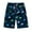 Dark Blue, variant on Iyufng Mens Shorts with Pockets,Men's Shorts Drawstring,Men's Holiday Style Printing Special Print Beach Quick Drying Casual Shorts