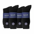 thumbnail image 2 of 12 Pair Multipack Mens 100% Cotton Socks | Sock Snob | Ribbed Dress Socks, 2 of 2