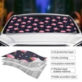 thumbnail image 3 of Disketp Windshield Sun Shade, Car Sun Shade for Front Window Cartoon Donut Planets Sunshades Sun Visor Protector Blocks UV Rays Foldable, 3 of 5