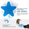 thumbnail image 2 of Jouet à Ressort pour Chat, Jouet Interactif pour Chat, Boîte Étoile à Cinq Branches Jouet Électrique pour Chats avec Ressort Rotatif Automatique, 2 of 4