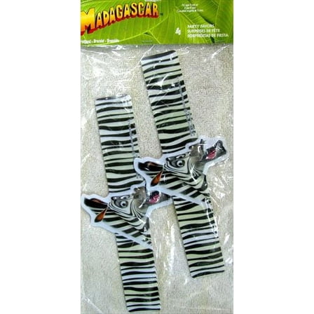 Madagascar Wristband / Favors (4ct)