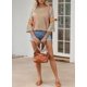 thumbnail image 5 of Suéteres Dokotoo para mujer 2025, primavera verano, casual, cuello redondo, manga acampanada, camisa a rayas en bloque de colores, ropa boho ligera, ropa boho, a la moda, suéteres, 5 of 6