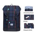 thumbnail image 3 of KAUKKO Mochila ligera para exteriores, mochila de viaje informal para portátil de 15 pulgadas (6-13-negro) KAUKKO EP6-13-black, 3 of 5