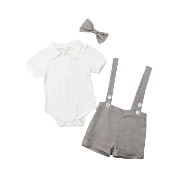 White baby outlet polo shirt bodysuit