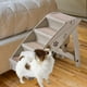 thumbnail image 4 of Escaleras plegables para perros jinwen Gris 62 cm x 40 cm x 49,5 cm Animales Escaleras, 4 of 6