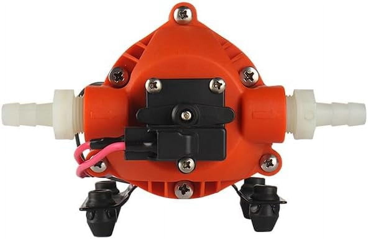 SEAFLO 24V 1.8 GPM 120 PSI 31-Series DC Diaphragm Pump – Self-Priming High-Pressure Water Pump for RVs, Boats, Agriculture, and Cleaning w/Built-In Pressure Switch