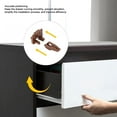 thumbnail image 2 of Sistemas de cajones para muebles paquete de 10 guías y guías para cajones guías y deslizadores de plástico para cajones ANGGREK Otros, 2 of 7