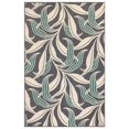 thumbnail image 1 of Trans-Ocean Imports RVI45764633 39 x 59 Po Liora Manne Riviera Feuille Tapis Rectangle Tissé Wilton Intérieur & Extérieur - Navy, 1 of 1
