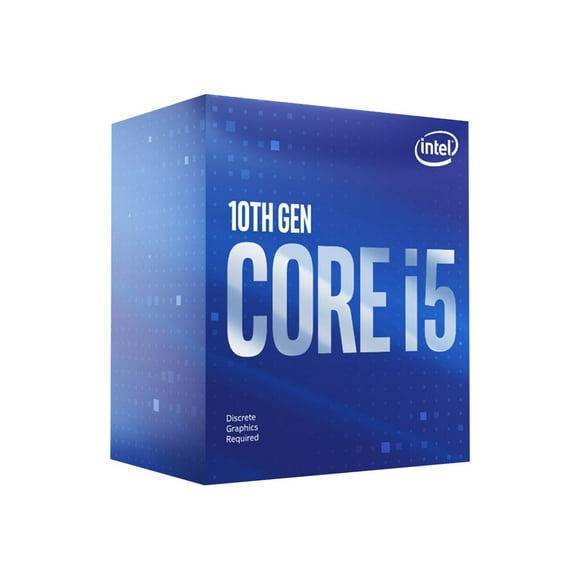 Intel Core i5 10400 - 2.9 GHz - 6-core - 12 threads - 12 MB cache - LGA1200 Socket - Box