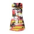 thumbnail image 5 of MKLEKYY Trajes De Baño Mujer Short Womens Summer Dresses 2024 Loose V Neck Sleeveless Swimsuit Coverup With Pockets Floral/Plain/Eyelet, 5 of 5