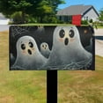 thumbnail image 3 of Happy Halloween Cute Ghost Boo Mailbox Covers,Magnetic 21x25.5 Inch Mailboxwrap Water Proof Reusable Halloween Post Letter Box Covers for Garden Outdoor Decorative, 3 of 4