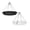 2PC_Black&White, variant on 1Pack Garden Platform Bird Feeder, 12.8in Diameter Fits Most feeders, Easy-Hook Installation, Drainage Holes, Reduce Waste & Tidy Garden