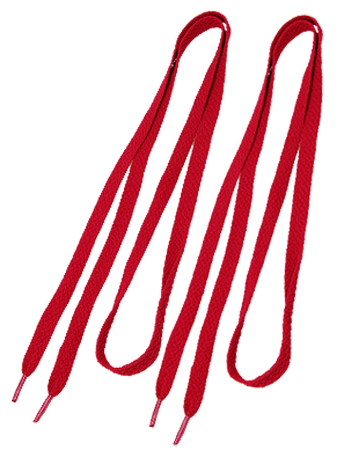 red elastic shoe laces