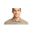 thumbnail image 2 of Port Authority TLK500 Mens Tall Silk Touch Polo T-Shirt, Stone - 3XL Tall, 2 of 3