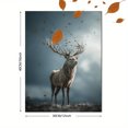 thumbnail image 3 of Stag Butterfly Canvas Print，Nature Wall Art for Living Room Bedroom Office Home Decor, 3 of 8