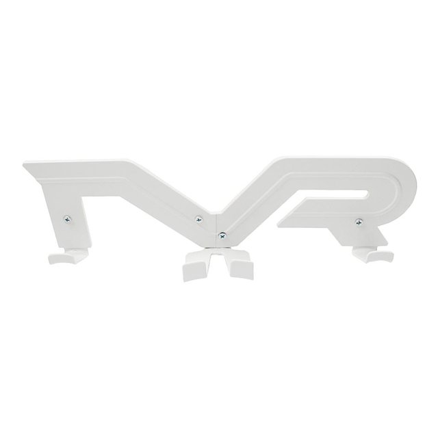 Soporte para auriculares con soporte de montaje en pared ABS para Blanco