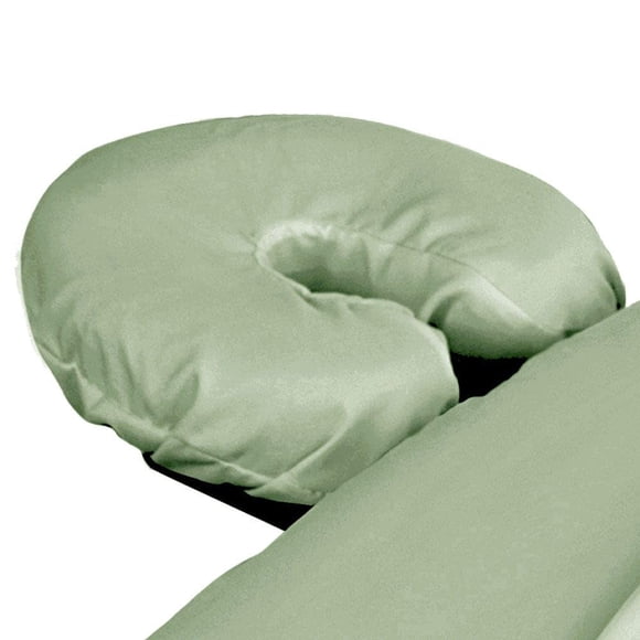 ForPro Funda de microfibra premium para masaje facial, color salvia, ultraligera, resistente a las manchas y las arrugas, para mesas de masaje, 10 unidades