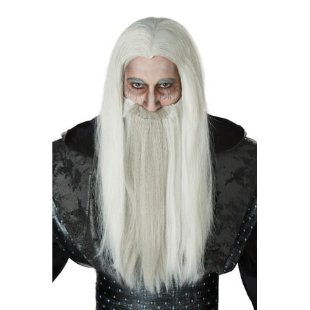 Dark Wizard Wig and Beard