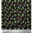 thumbnail image 1 of Soimoi Cotton Duck Fabric Leaves,Watermelon & Rabbit Kids Fabric Prints by Yard 42 Inch Wide, 1 of 3