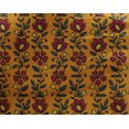 thumbnail image 4 of oneOone Georgette Viscose Fabric Leaves & Floral Block Print Fabric BTY 42 Inch Wide, 4 of 4