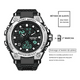 thumbnail image 3 of Reloj Táctico Militar Deportivo Impermeable Negro con Plateado Malubero Cantidad de agujas: 3, 3 of 3