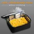 thumbnail image 7 of HotLogic Mini Portable Food Warmer for Home, Office, and Travel, Black, 7 of 7