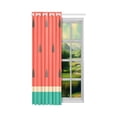 thumbnail image 2 of MKHERT Watermelon Pattern Window Curtain Living Room,Bedroom Window Drapes 52x84 inch, 2 of 3