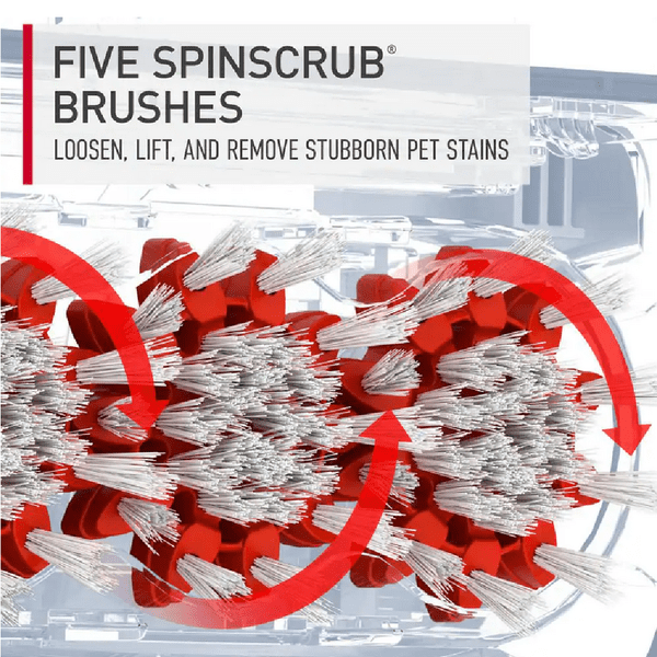 Hoover TurboScrub Nettoyant Pour Tissus D'ameublement Et Tapis