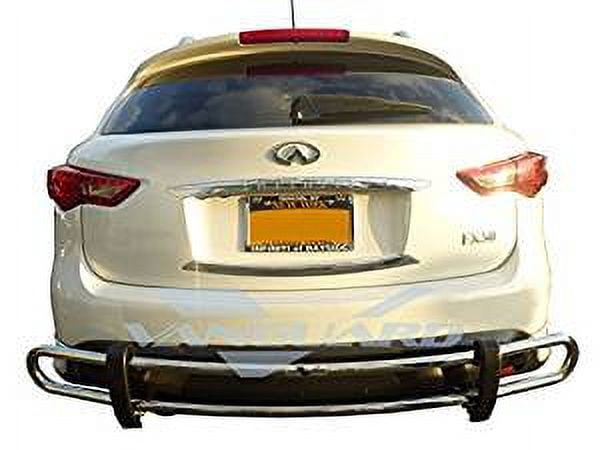 VGRBG-1236-1237SS Stainless Steel Double Layer Style Rear Bumper Guard - Walmart Supplies