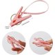 thumbnail image 4 of 24 Pack Plastic Clothes Pins Heavy Duty Outdoor for Hanging Clothes,Mini ClothesPins with Hanging Rope,Hangers with Clips, 4 of 5