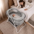 thumbnail image 6 of Dream On Me Karley Bassinet, Grey, 6 of 10