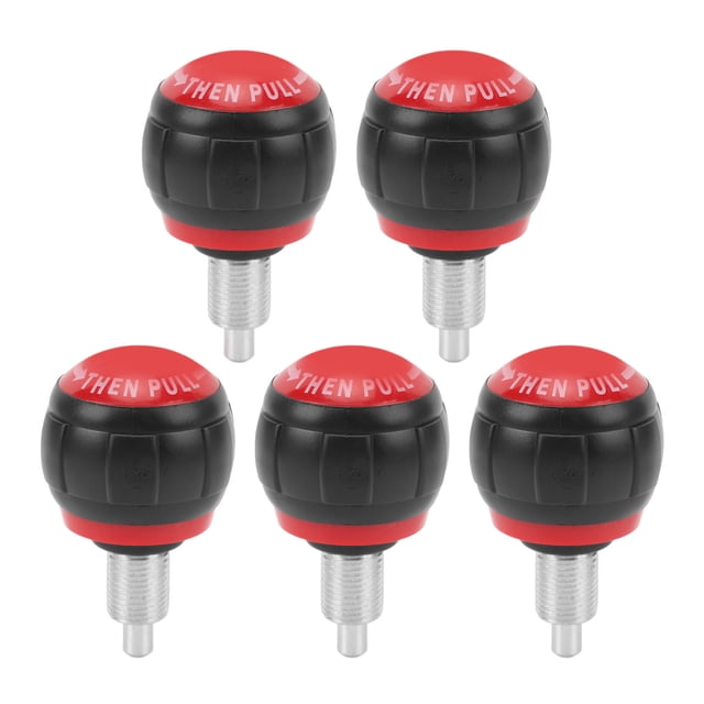 5 Pcs Bouton de Réglage de Vélo d'Exercice Pièces de Rechange, Équipement D\'entraînement Physique Universel Ressort de Traction, Installation Facile avec Accessoires Complets