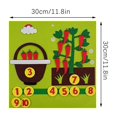thumbnail image 1 of Matemáticas digitales de verduras caseras de juguete para jardín de infantes, 1 of 5