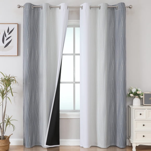 Cortina Estelar Textiler Ombre con aislamiento térmico 107 x 213 cm