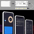 thumbnail image 5 of Tuya WIFI DC12V 24V LED Strip Waterproof Controller IP68 Rain-Proof with Tuya Voice Remote Control RGBW,1 * controler 1 * Remote Control, 5 of 5