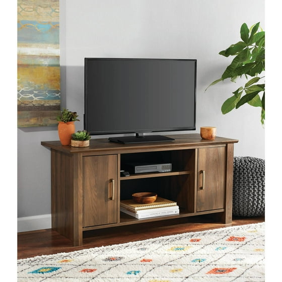 Mainstays TV Stand for Flat Screen TVs up to 47", Multiple Finishes