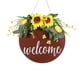 thumbnail image 1 of Cartel de Bienvenida Sailing Hecho a Mano con Flores Artificiales 40 cm, 1 of 8