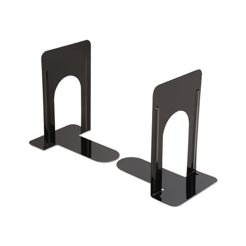Economy Bookends Standard, 5 7/8 x 8 1/4 x 9, Heavy Gauge Steel, Black