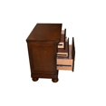 thumbnail image 5 of Miekor Furniture Baltimore Wood Nightstand with Hidden Jewelry Drawer in Dark Walnut W5U697, 5 of 7