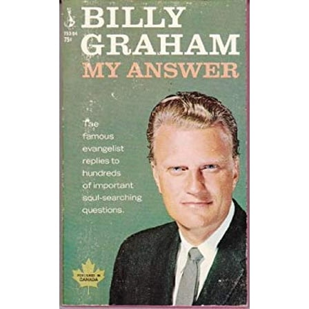 Pre-Owned My Answer (Hardcover) 9780385010276