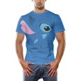 thumbnail image 1 of 2021 camisetas de dibujos animados de Anime Kinder Disney Lilo Stich 3D Druck Sommer Männer camiseta Kurzarm Streetwear Frauen Kleidung Tops xuanjing unisex, 1 of 2
