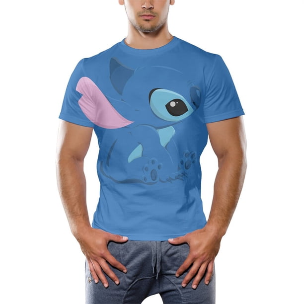 2021 camisetas de dibujos animados de Anime Kinder Disney Lilo Stich 3D Druck Sommer Männer camiseta Kurzarm Streetwear Frauen Kleidung Tops xuanjing unisex