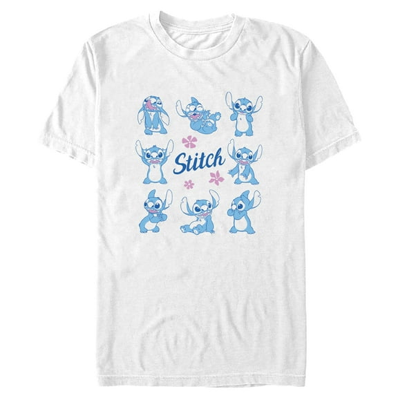 Mens Lilo & Stitch Phases of Stitch T Shirt