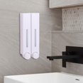 thumbnail image 4 of Dispensador de jabón de pared duradero y de gran capacidad para cocina, hotel y hogar. Cabezas dobles, 4 of 6