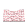 thumbnail image 2 of Goofa Kawaii Pigs Pattern Triangle Square Tissue Box Cover, Modern PVC Leathe Facial Paper Holder,Decorative Holder/Organizer for Bathroom Vanity Countertop, 2 of 9