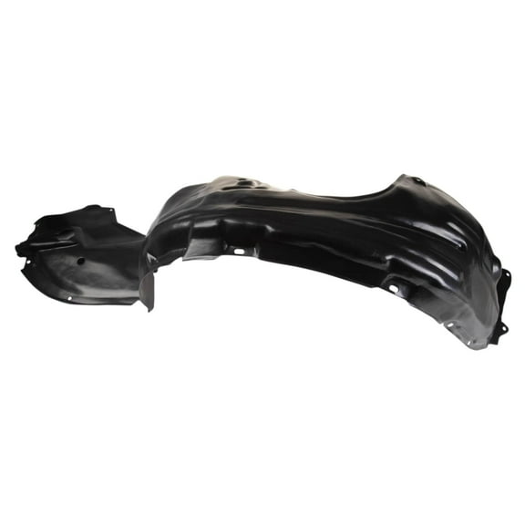 TRQ Front Left Inner Fender Liner Black Drivers Side Fits Select 2002-2003 Toyota Solara TO1248122