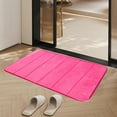 thumbnail image 5 of Bathroom Floor Mat, Foam Absorbent, Non-slip, Dry Foot Mat, Entry Door Mat, Toilet Doorway Mat, Versatile Indoor Outdoor Use, Waterproof Weather Resistant, Washable, Easy Care, 5 of 7